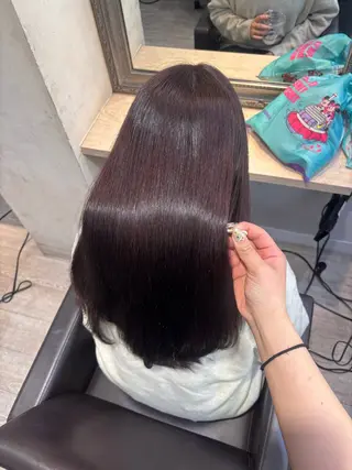ロング lutia池袋 momoka⠀のヘアスタイル