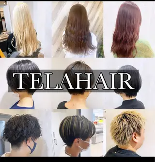 セミロング TELA HAIR 岩槻 高梨のヘアスタイル
