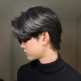 メンズ センターパート特化/ メンズカット/ヒロキのヘアスタイル