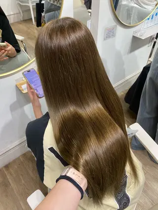 ロング mio♡ベージュ特化 🎀透明感カラーのヘアスタイル