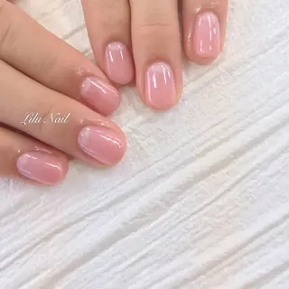 ネイル モチの良さ◉ フィルインネイル♡のネイルデザイン