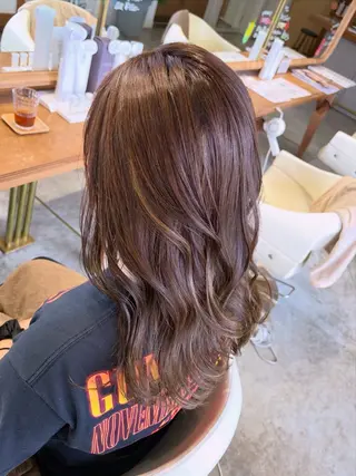 セミロング カラー fulam － KAEDEのヘアスタイル