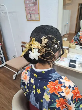 ロング ヘアアレンジ GLOSS心斎橋🌹 はるなのヘアスタイル