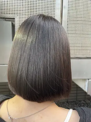 ミディアム 縮毛矯正、髪質改善/ 松田 龍之介のヘアスタイル