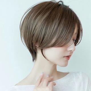 ショート カラー 渋谷ボブ特化 /田中航平のヘアスタイル