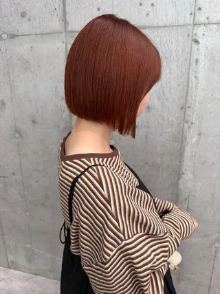 ショート カラー 🪼ボブ/ミニボブ レイヤーボブ🪼のヘアスタイル