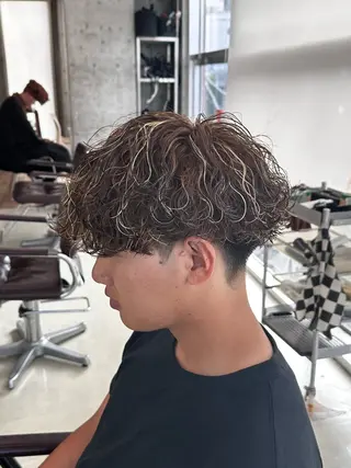 カラー パーマ メンズ fifth 堀内新史のヘアスタイル
