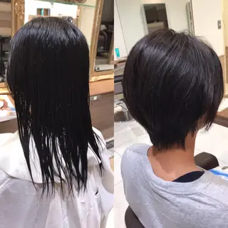 ショート KOOKI スティードトーキョーのヘアスタイル