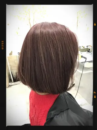 ミディアム カラー ショート特化 💐川崎希💐のヘアスタイル