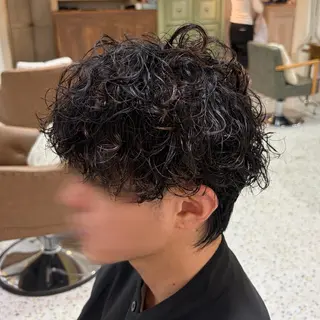 パーマ メンズ hyu-na🌟千葉 /【メンズ限定🚹】のヘアスタイル