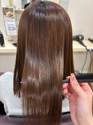 セミロング Haruka✄﻿ 透明感カラー🫧🌙のヘアスタイル