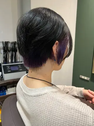 ショート カラー カラースペシャリスト しょう🧑🏼🎨のヘアスタイル