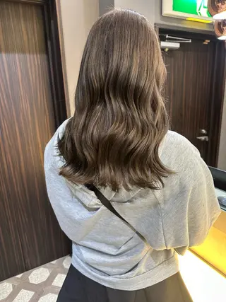 ロング カラー 🎀透明感 カラーHiROEのヘアスタイル
