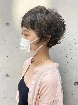ショート 坪井 彰吾のヘアスタイル