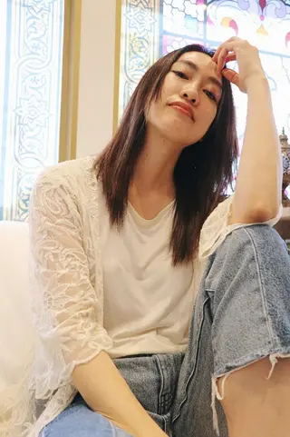 ミディアム 徳永 博志のヘアスタイル