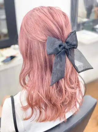 ロング 青木 優歩のヘアスタイル