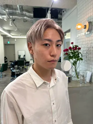 カラー メンズ 💎ブリーチ特化💎 リタッチ/RYUTOのヘアスタイル