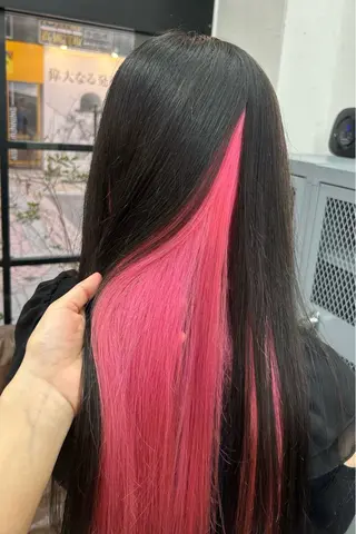 ロング ブリーチ透明感カラー 🍀mizuki🍀のヘアスタイル