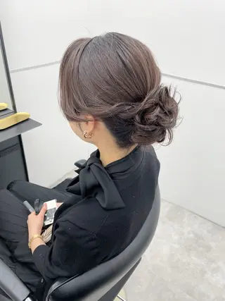 ミディアム 石川 理恵のヘアスタイル