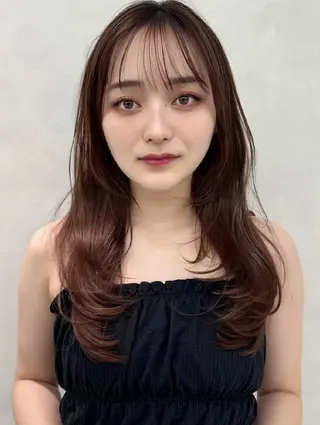 ロング 🦋ダブルカラー 💖RYUGA💖のヘアスタイル