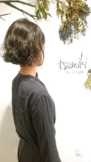 ショート パーマ 30.40代大人 ショート✨️井上雄輝のヘアスタイル