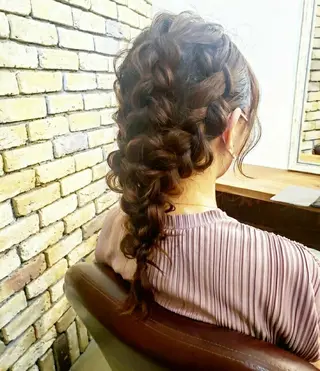 ロング 🇰🇷透明感×ハイ トーン🌟tomoのヘアスタイル