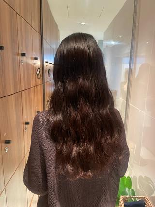 ロング パーマ レイヤー/縮毛矯正 🪄chihiroのヘアスタイル