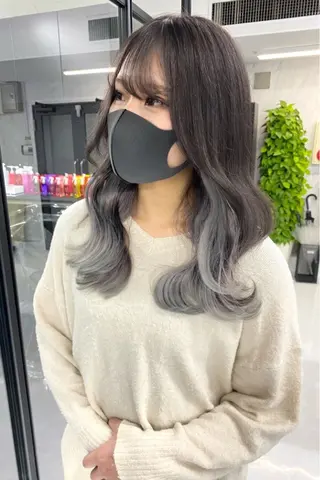 カラー 梅田/エクステ/ ハイトーンKaiのヘアスタイル