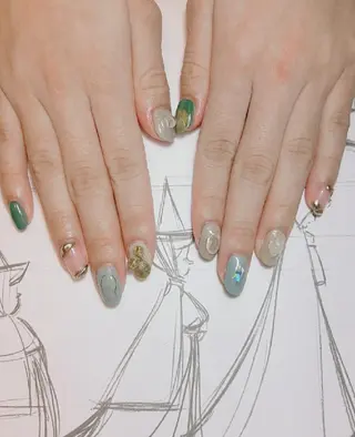 ネイル 平尾駅前/持込み専門 /owlnailのネイルデザイン