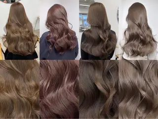 カラー Koharu カラーモデルのヘアスタイル