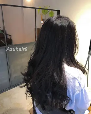 ロング RHAIRSALON 西山梓のヘアスタイル