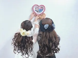 ヘアアレンジ ヘアセットサロン ココのヘアスタイル