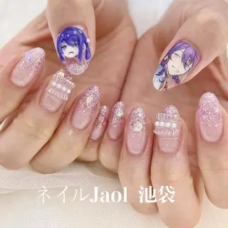 ミディアム ネイルJaol 池袋のネイルデザイン