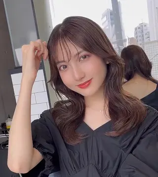 セミロング カラー 🌫️大人韓国ヘア 🌫️naoyaのヘアスタイル