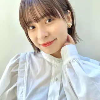 ショート カラー ✨👑お洒落ショート ❣️村上せいな✨のヘアスタイル