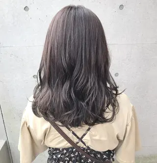 セミロング カラー ヘアアレンジ Satsuki ✂︎♡のヘアスタイル