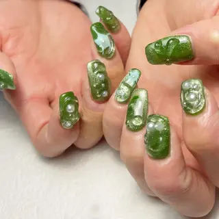 ネイル Aki 💖ゆちたの部屋のネイルデザイン
