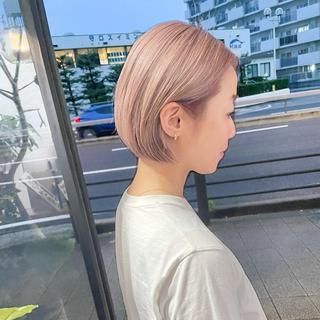 ショート 岸川 恭子のヘアスタイル