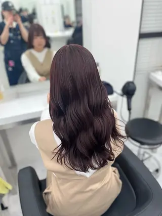 ロング カラー ヘアアレンジ Zina熊本🫧 Kurehaのヘアスタイル