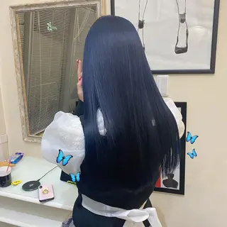 ロング カラー 色落ちまで可愛い🧚 心斎橋hikaruのヘアスタイル