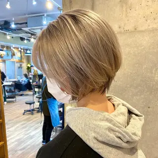 ショート カラー 増山 大起のヘアスタイル