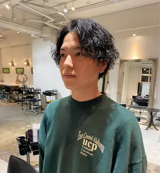 ショート バレイヤージュ職人 🔥代表YU-SHIのヘアスタイル