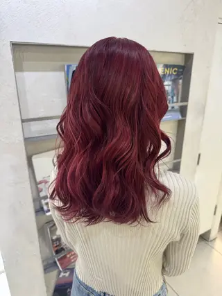 セミロング カラー [YUCCA] Junaのヘアスタイル
