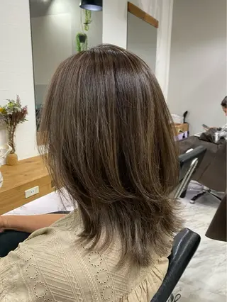 ミディアム IwAsh✄ アオイのヘアスタイル