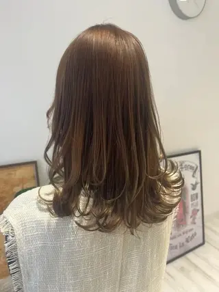 セミロング 脇田 志穂のヘアスタイル