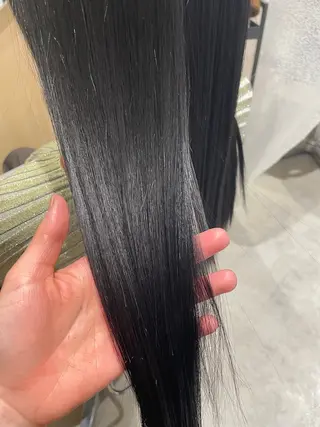 セミロング 都築 菜美のヘアスタイル