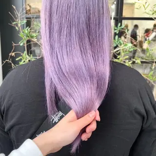 カラー cashel /ブリーチのヘアスタイル