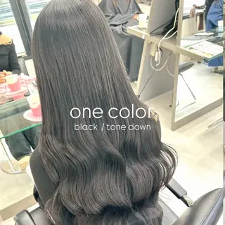 カラー ヘアアレンジ ブリーチなしカラー 横浜/みゆ🌼のヘアスタイル