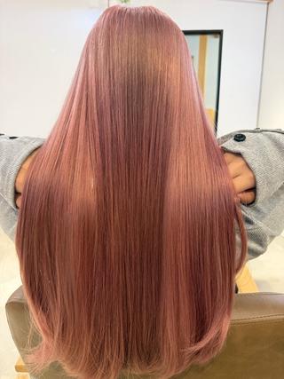 ロング カラー 戸川 紗良のヘアスタイル