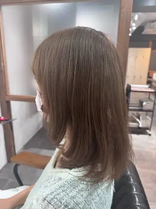 セミロング 🧶 Towa 艶髪カラー🧶のヘアスタイル